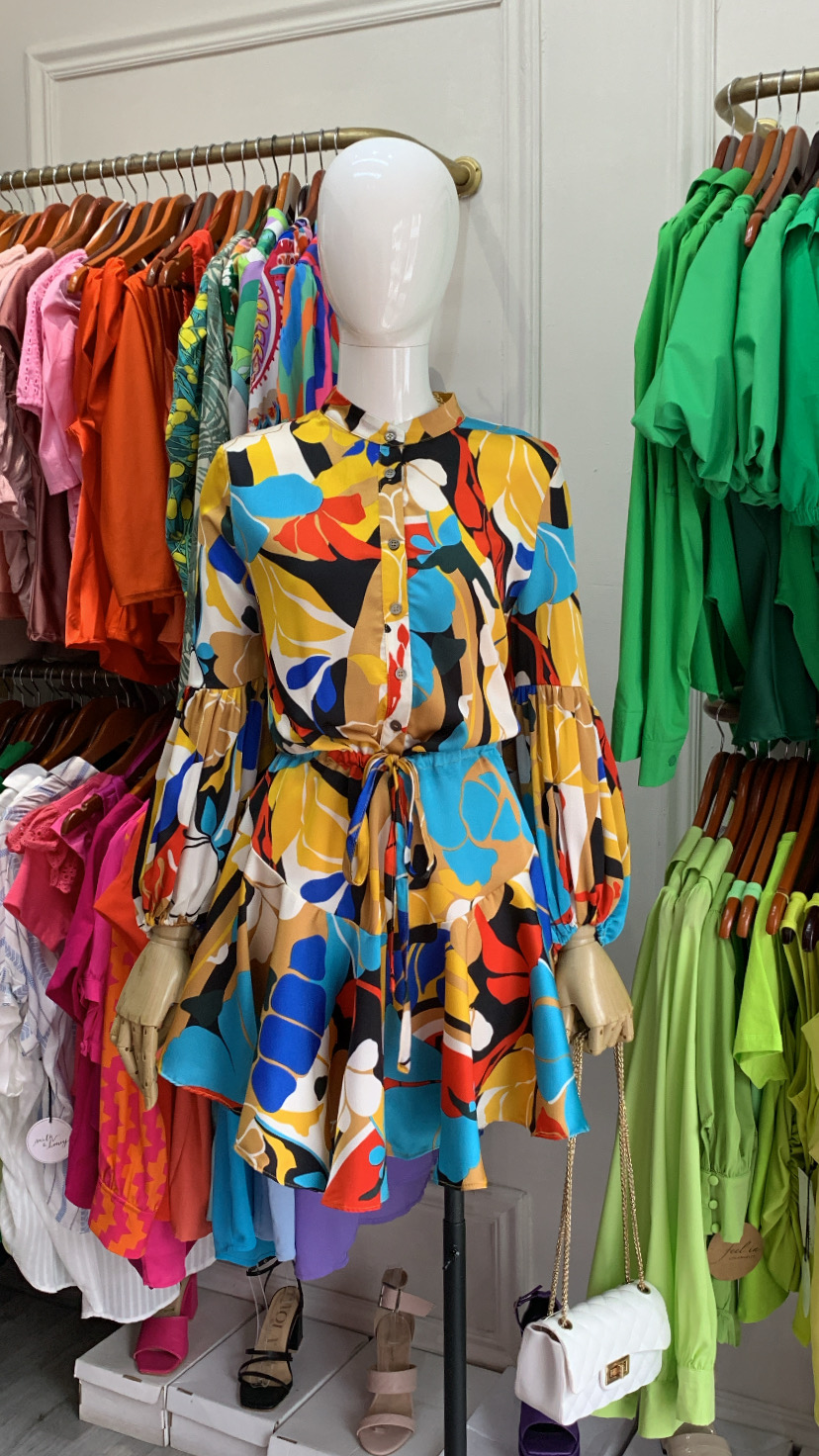 VESTIDO DE COLORES. - G