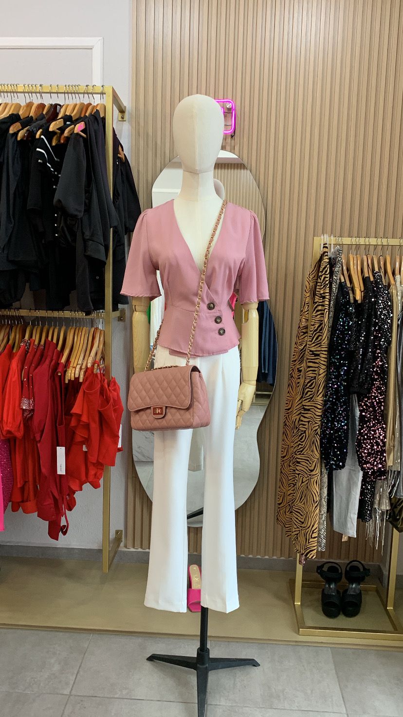 BLUSA ROSA